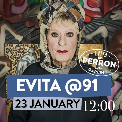 Evita@91 - 23 January 2027