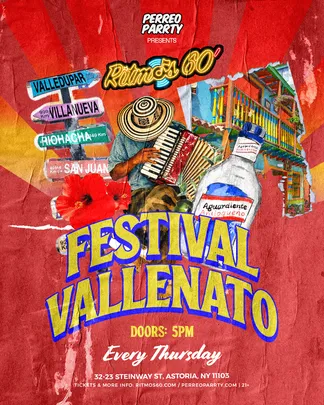 Ritmos: Festival de Vallento Colombian Latin Party NYC