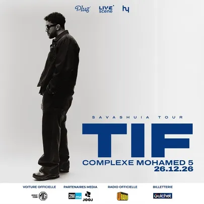 TIF en concert exclusif à Casablanca – Tournée SAVASHUIA