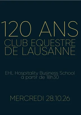120 ans du CLub Equestre de Lausanne