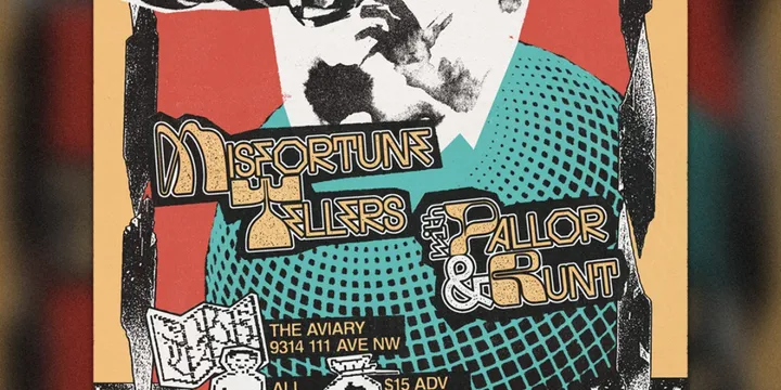 Clean Up Your Act Presents: Misfortune Tellers, Pallor & Runt @ The Aviary!