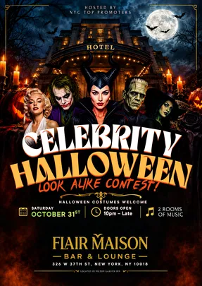 Halloween Celebrity Look Alike Contest