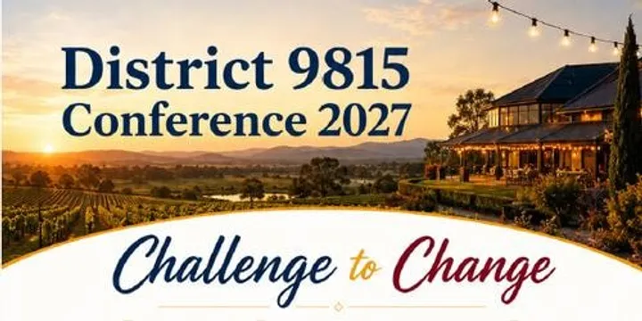 Challenge to Change: District 9815 District Conference