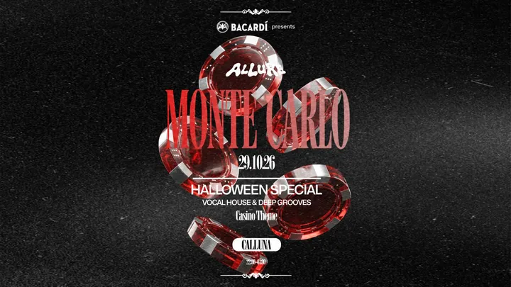 ALLURE - Halloween Special "MONTE CARLO" | Every Thursday at Calluna