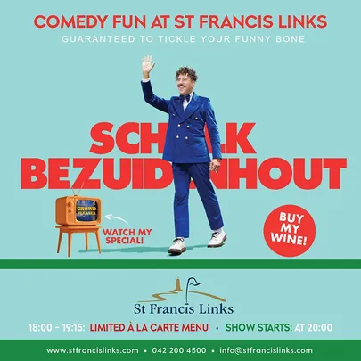 Comedian Schalk Bezuidenhout