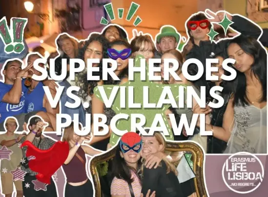 Super Heroes vs Villains Pubcrawl