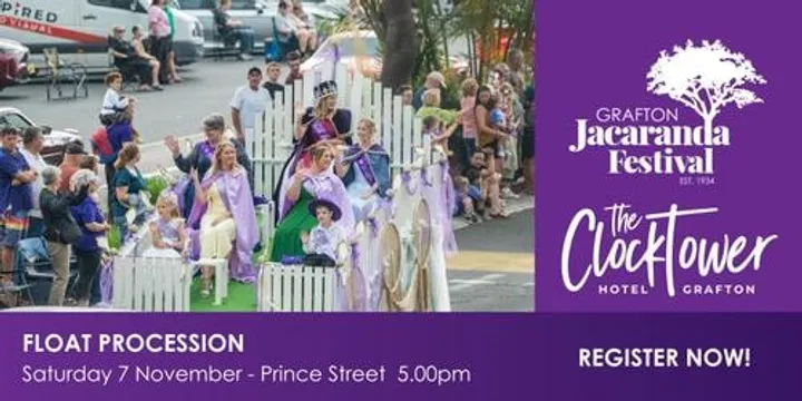 JACARANDA FLOAT PROCESSION - REGISTRATION