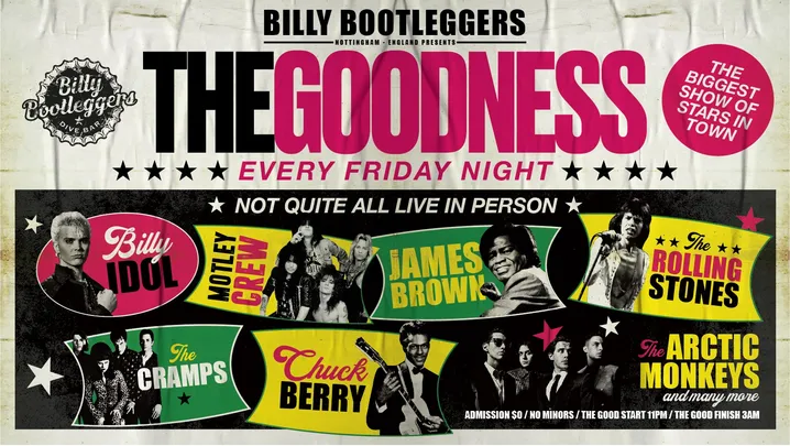 THE GOODNESS - Fridays @ Billy's