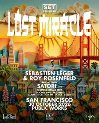 SET Halloween with Lost Miracle (Sébastien Léger & Roy Rosenfeld) & Satori