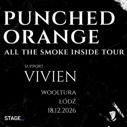 ALL THE SMOKE INSIDE | PUNCHED ORANGE | ŁÓDŹ | 18.12.2026