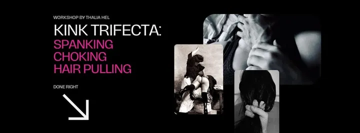 KINK TRIFECTA: Spanking, Choking, Hair pulling [done right]
