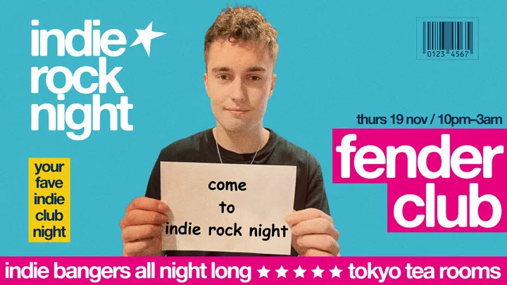 Indie Rock Night ∙ CLUB FENDER (sam fender special)