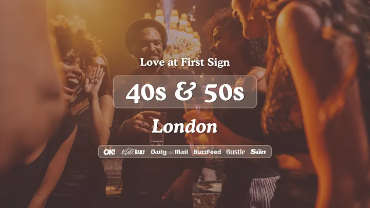 40s & 50s Singles Night at The Grove London | Love at First Sign