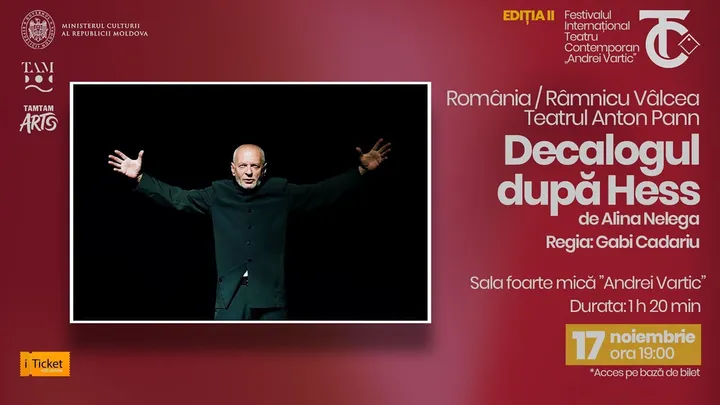 FITC prezintă: ”Decalogul după Hess” România, Râmnicu Vâlcea, Teatrul Anton Pann