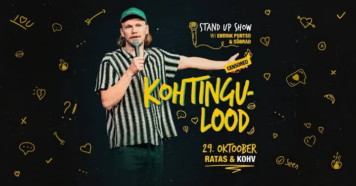 Kohtingulood w/ Endrik Puntso & Sõbrad @Ratas & Kohv