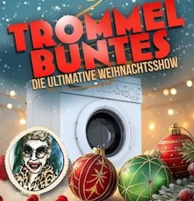 Trommel Buntes - Gäste. Glitzer. Glühweinduft.