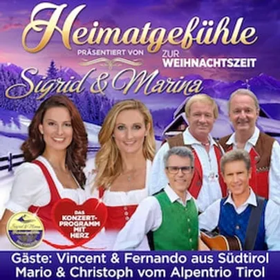 Heimatgefühle zur Weihnachtszeit 2026 - Das Konzertprogramm mit Herz