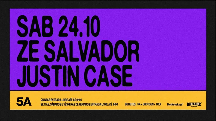 Ze Salvador + justin case