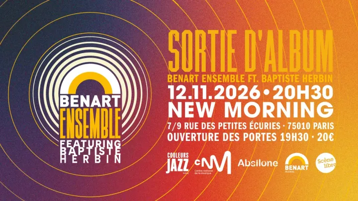 Sortie d'album BenArt Ensemble ft. Baptiste Herbin
