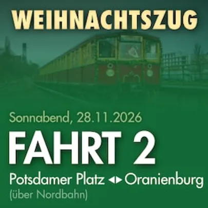 Fahrt 2 - Potsdamer Platz nach Oranienburg und zurück