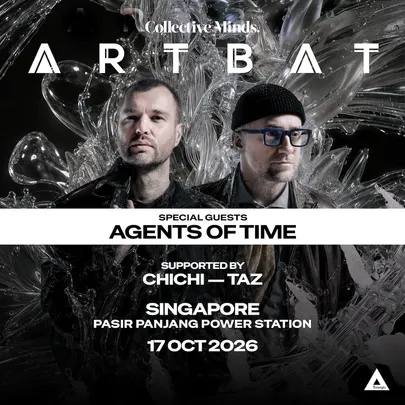 Electronic Powerhouse Artbat's Debut Singapore Show Lands With Special Guests Agents Of Time