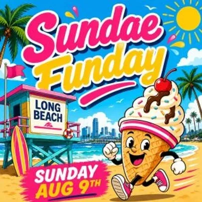 Sundae Funday - Ice Cream Run 5K, 10K, and Half Marathon by Califlow Runs