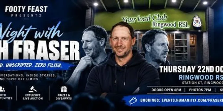 A Night with Josh Fraser - Uncensored. Unscripted. Zero Filter