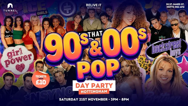 90s & 00s POP DAY PARTY