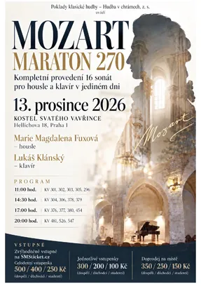 MOZART MARATON 270 – IV. koncert - Mozart – Mistr