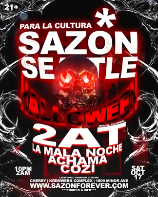 Sazón Seattle Halloween feat. 2AT