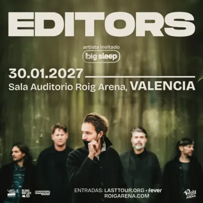 Editors en Auditorio Roig Arena, Valencia 2027