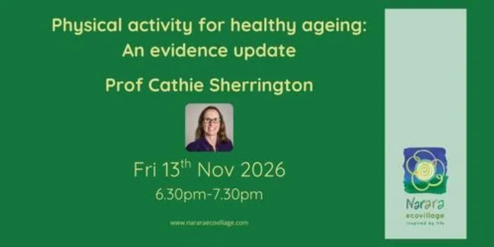 Physical activity for healthy ageing: An evidence update