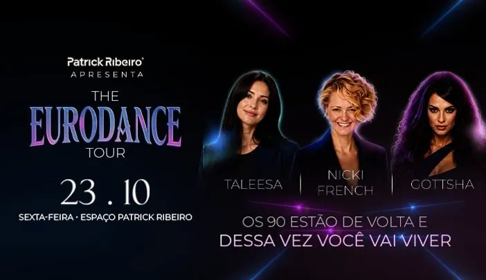 EURODANCE TOUR - O Ano mais marcante de Vitória está de volta!