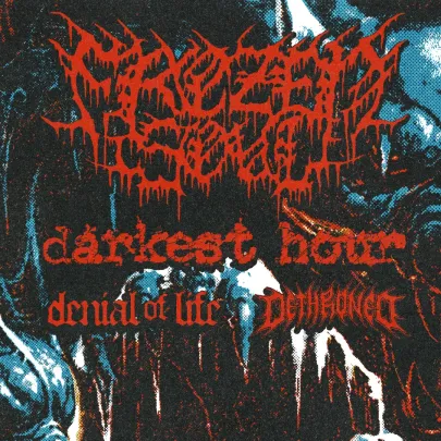 FROZEN SOUL - NO PLACE OF WARMTH EU/UK 2027 Support: DARKEST HOUR + DENIAL OF LIFE + DETHRONED