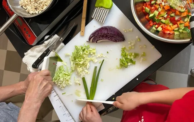 Together at the Table: Family Cooking Classes