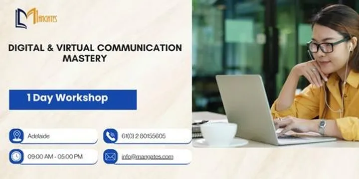 Digital & Virtual Communication Mastery – 1 Day Course in Adelaide
