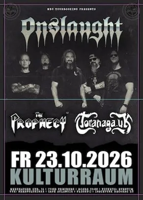 ONSLAUGHT + THE PROPHECY 23 & TORANGA - Live in Freiburg