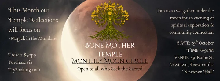 October Moon Circle~ Magick in the Mundane