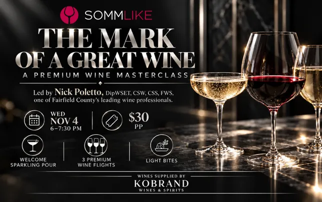 The Mark of a Great Wine.  A Premium Wine Masterclass.