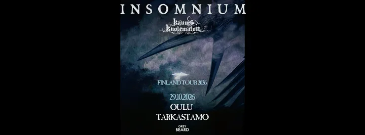 Insomnium - Finland Tour 2026