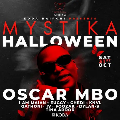 KODA PRES. MYSTIKA HALLOWEEN w/ OSCAR MBO