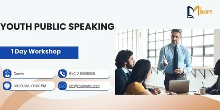 Youth Public Speaking: 1 Day Session in Darwin