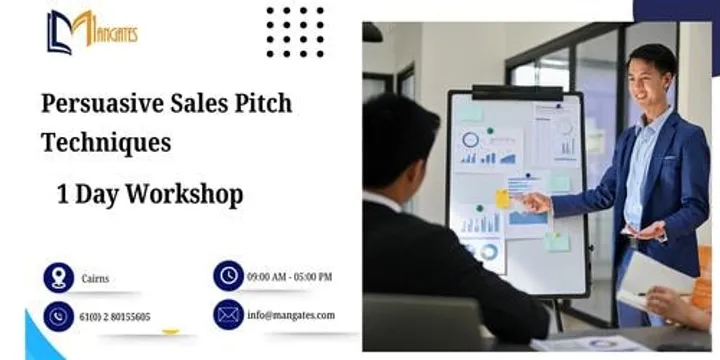 Persuasive Sales Pitch Techniques: 1 Day Session in Cairns