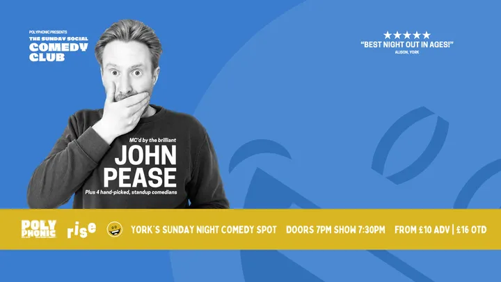 The Sunday Social Comedy Club - 26th September - 3rd Birthday