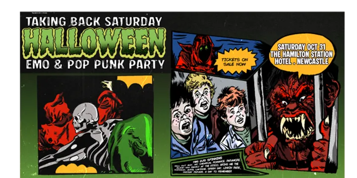 Taking Back Saturday Halloween: Emo & Pop Punk Party - Newcastle