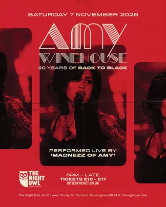 Amy Winehouse Tribute Night with Madnezz of Amy