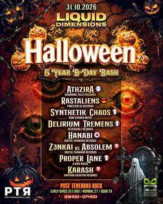 Halloween Psytrance Party by Liquid Dimensions