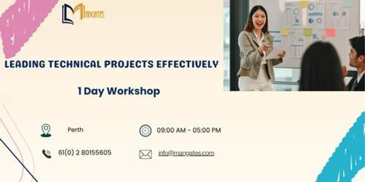 Leading Technical Projects Effectively – 1 Day Workshop in Perth