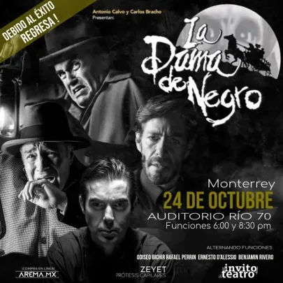 La Dama de Negro en Monterrey