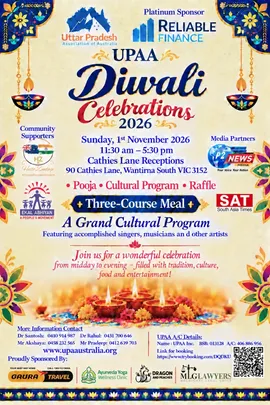 UPAA Diwali Celebration 2026